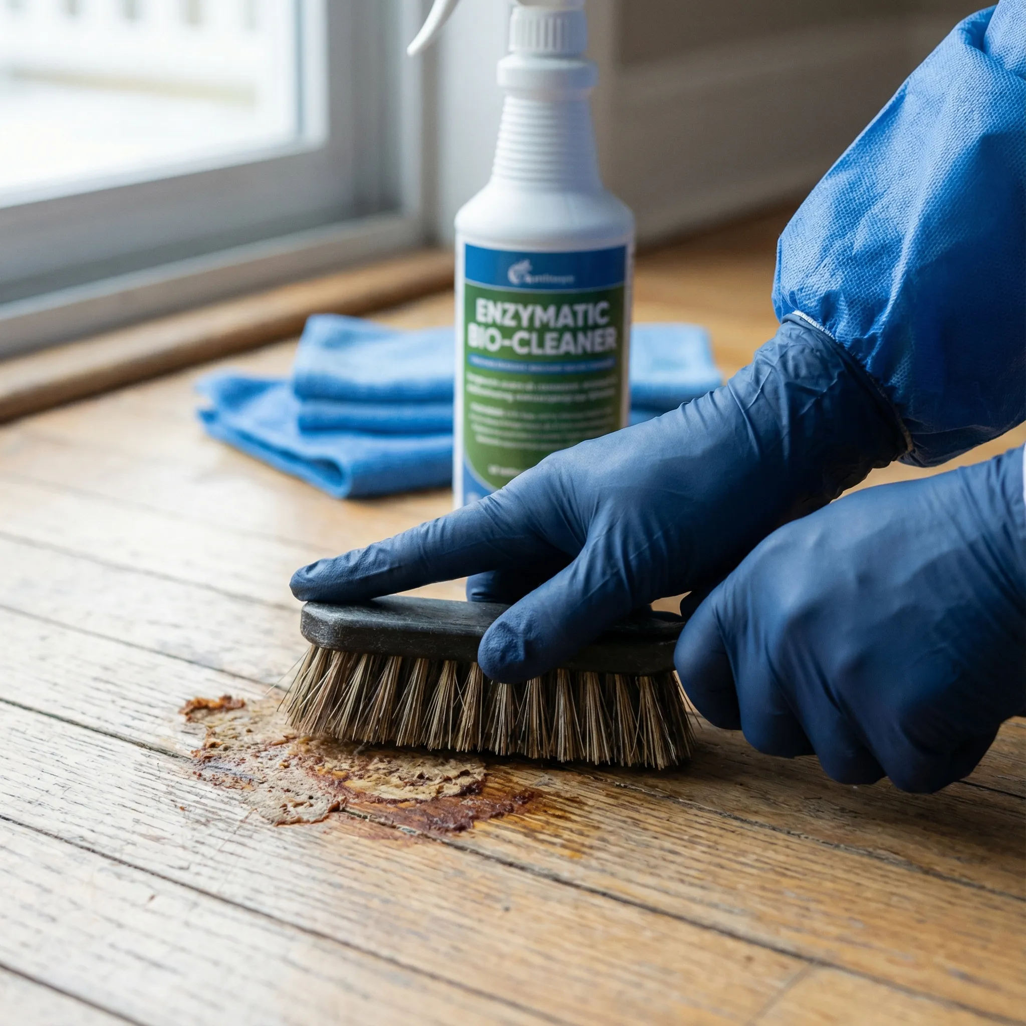 Intervention nettoyage post-mortem par les équipes WexX