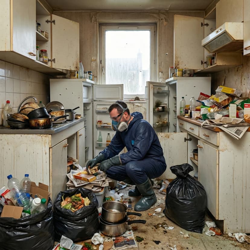 Tri méthodique lors d'une intervention syndrome de Diogène par WexX